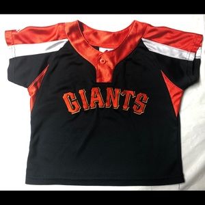 MLB SF Giants Jersey baseball Tee Toddler Size